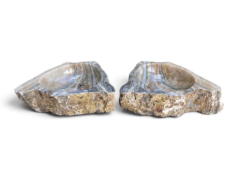COMPRAR PAREJA DE LAVABOS DE PIEDRA DE ONIX LAVES