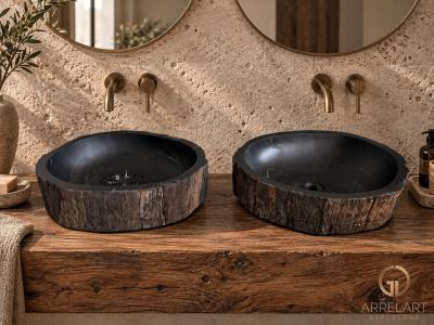 LAVABOS EXOTICOS DE MADERA ANAK