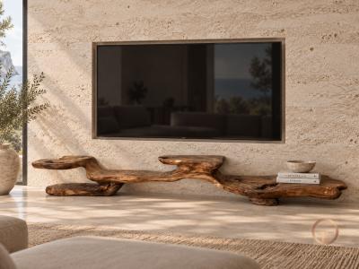 Moble TV Rustic de Fusta Drake