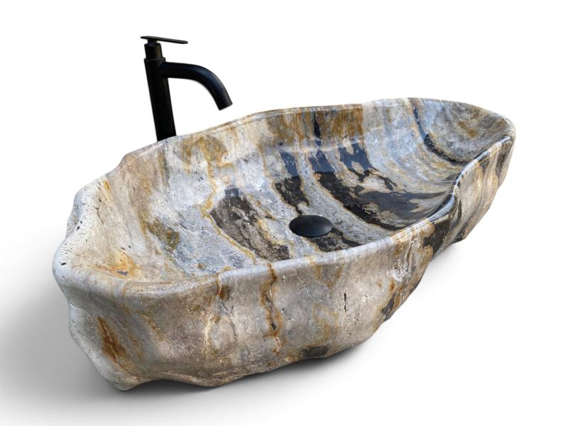 ALAIOR COUNTERTOP STONE SINK