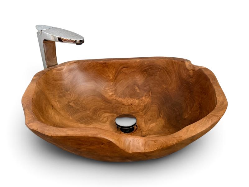COMPRAR LAVABO RUSTICO DE MADERA WESBI