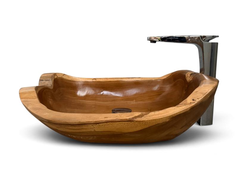 COMPRAR LAVABO DE BORDE CLARO DE MADERA VACE