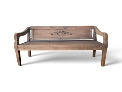BANQUETA DE TECA