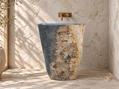 LAVABO COLUMNA DE PIEDRA PULIDA BERLIN