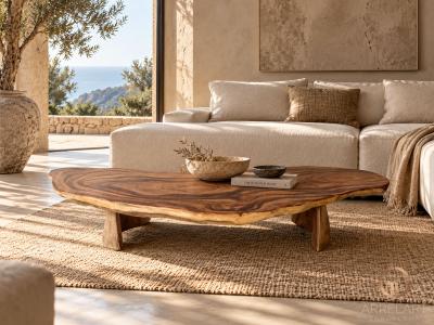 COUCHTISCH AUS MASSIVHOLZ SORRENT
