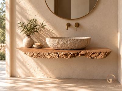 PLAN VASQUE EN BOIS LOANA