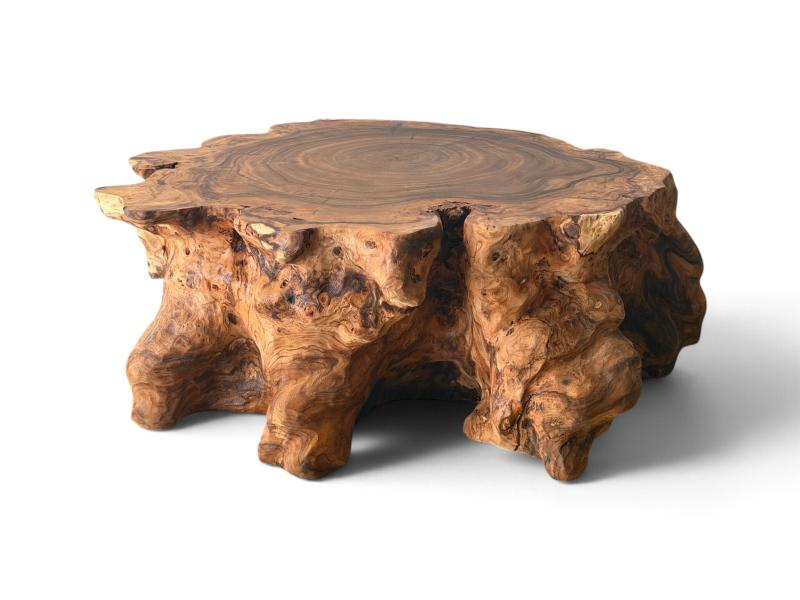 MESA DE CENTRO DE MADERA