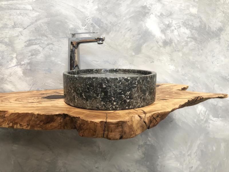 LAVABO DA APPOGGIO DI MARMO GRECO