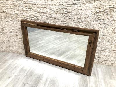 MIROIR EN TECK ANTIQUE SANTANA