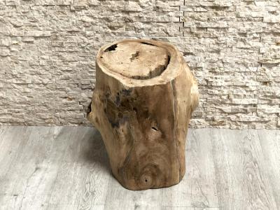 TABURETE DECORATIVO DE TECA KIN