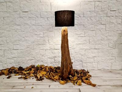 LAMPADAIRE EN BOIS