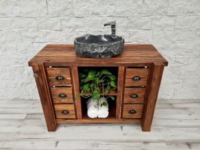 MUEBLE DE BAÑO DE MADERA PARMA