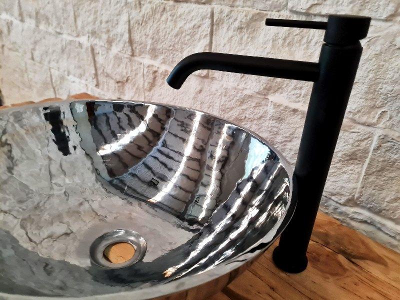 DETAIL DE EVIER EN ARGENT