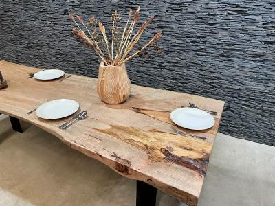 ACHETER TABLE A MANGER EXCLUSIVE EN BOIS MASSIF AFRA