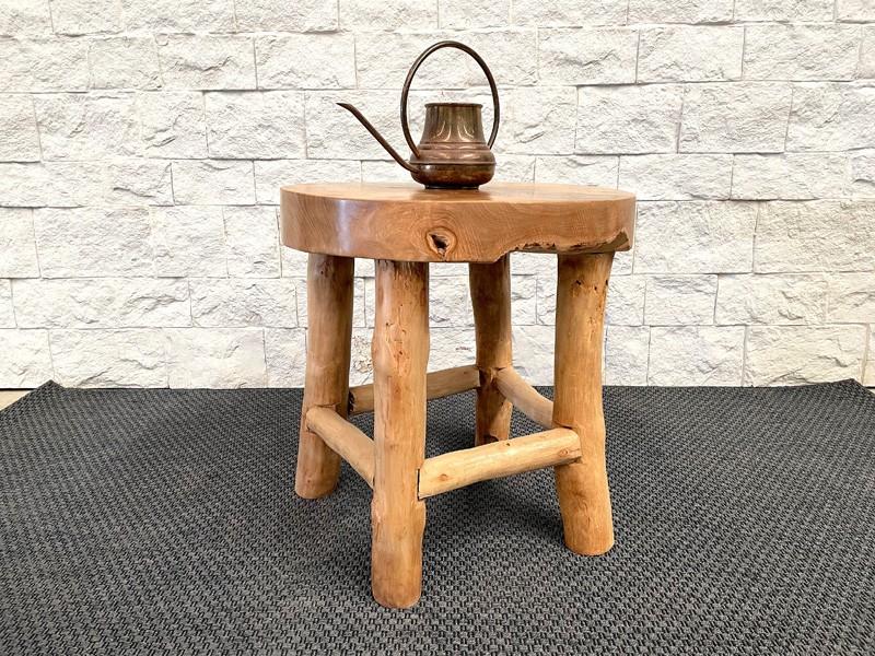 MESA AUXILIAR DE MADERA JADE - ARRELART