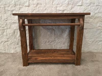 EXCLUSIVE OLD TEAK BATHROOM CABINET