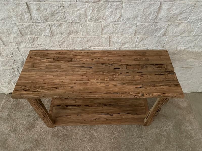 EXCLUSIVO MUEBLE DE BAÑO DE TECA ANTIGUA POL
