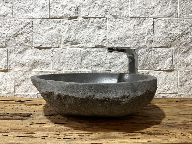 LAVABO DE PIEDRA GRIS MICHEL